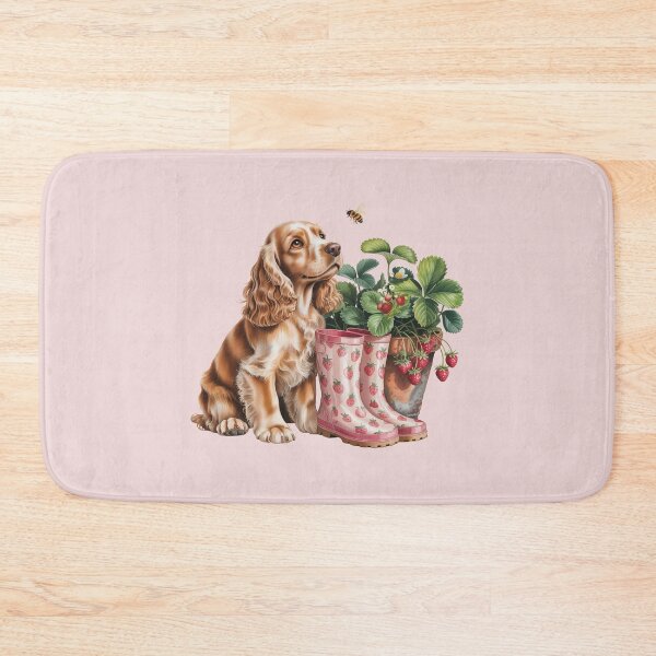 Item preview, Cocker Spaniel Strawberry Boots & Bee | Cute Dog Mom Design designed and sold by tamdevo1.