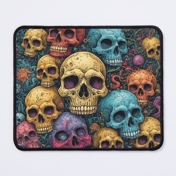 Item preview, Colorfully skulls 3 designed and sold by Kari's shop.