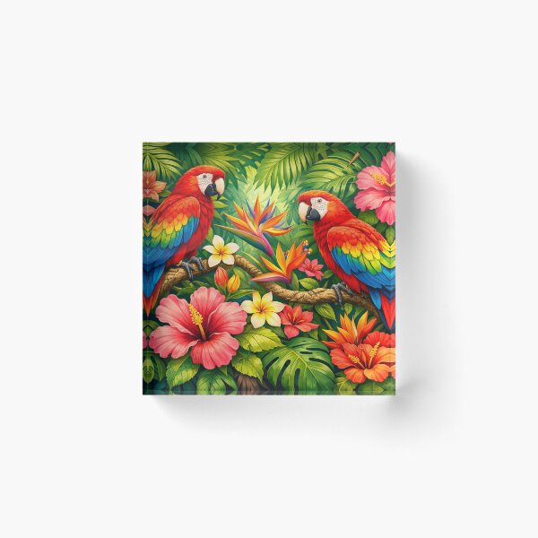 Item preview, Tropical Parrot Harmony designed and sold by Sigtrix.