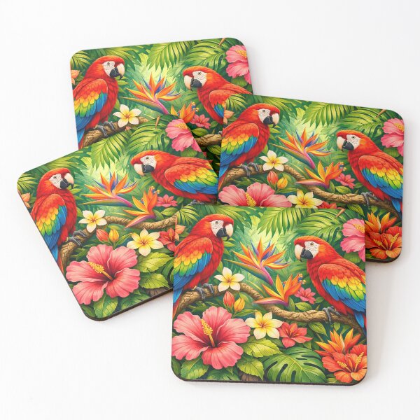Item preview, Tropical Parrot Harmony designed and sold by Sigtrix.