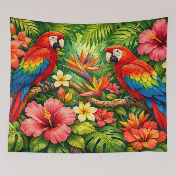 Item preview, Tropical Parrot Harmony designed and sold by Sigtrix.