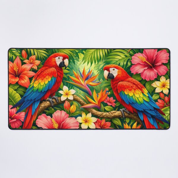 Item preview, Tropical Parrot Harmony designed and sold by Sigtrix.