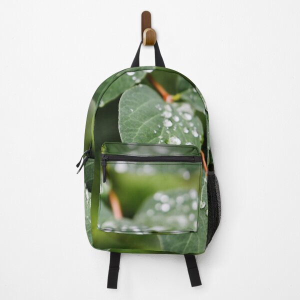 Item preview, Green leaves with water drops designed and sold by AsahiNoAme.