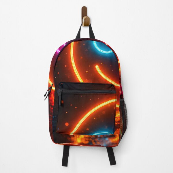 Item preview, Neon Wink — Glowing Emoji on Dark Background designed and sold by DukaveArt .