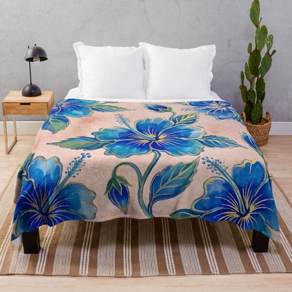 Item preview, Blue Hibiscus Flower designed and sold by GraphicsClub.