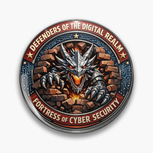 Item preview, Cyber security dragon guardian designed and sold by YasminTaha.