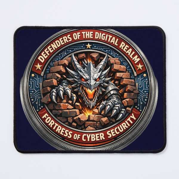 Item preview, Cyber security dragon guardian designed and sold by YasminTaha.
