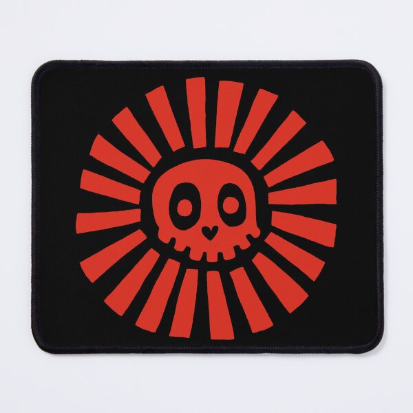 Item preview, Red sun skull designed and sold by Lagueny.