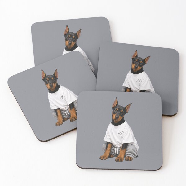 Item preview,  Cool Doberman Puppy in Oversized White T-Shirt designed and sold by Aimetoi.