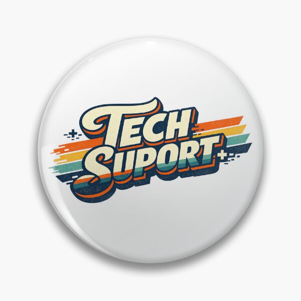 Item preview, Elon Tech Support, Retro Vintage Style designed and sold by graphic-genie.
