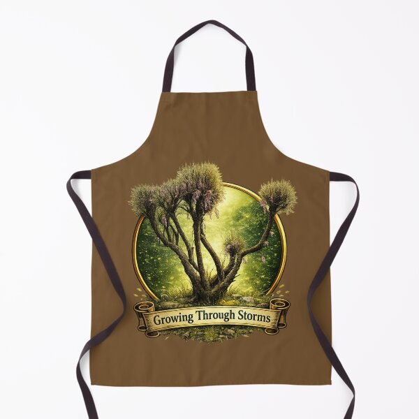 Item preview, Growing Through Storms Tree Emblem designed and sold by BigBrainPrints.