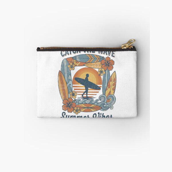 Item preview, Catch The Wave Retro Summer Vibes Surfer designed and sold by TeNovaStudio.