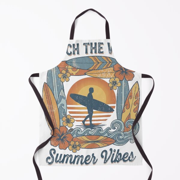 Item preview, Catch The Wave Retro Summer Vibes Surfer designed and sold by TeNovaStudio ⭐⭐⭐⭐⭐.
