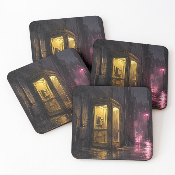 Item preview, Rainy Payphone - 90s Anime Aesthetic designed and sold by bapupa.