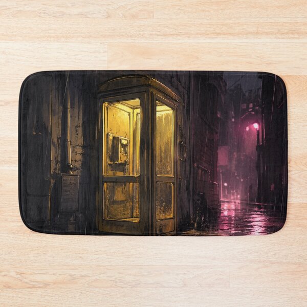 Item preview, Rainy Payphone - 90s Anime Aesthetic designed and sold by bapupa.
