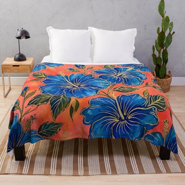 Item preview, Blue Hibiscus Flower designed and sold by GraphicsClub.