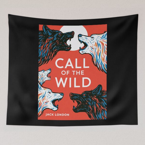 Item preview, A Vintage Poster of Call of the Wild - Jack London  designed and sold by GoodOldVintage.