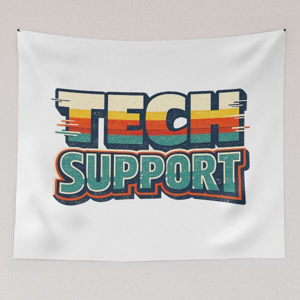Item preview, Elon Tech Support, Retro Vintage Style designed and sold by graphic-genie.