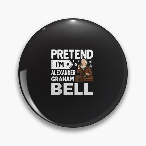 Item preview, Pretend I’m Alexander Graham Bell Funny Halloween Costume Design designed and sold by kiralynstration.