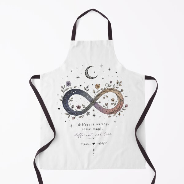 Item preview, Different Wiring, Same Magic – Neurodiversity Infinity Design designed and sold by ColorNest Designs.