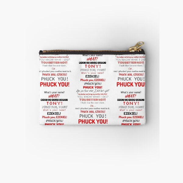 Item preview, What’s Your Name Tony Ezekiel | Funny Internet Meme Quote | Viral Typography Art designed and sold by SergioMiklos.