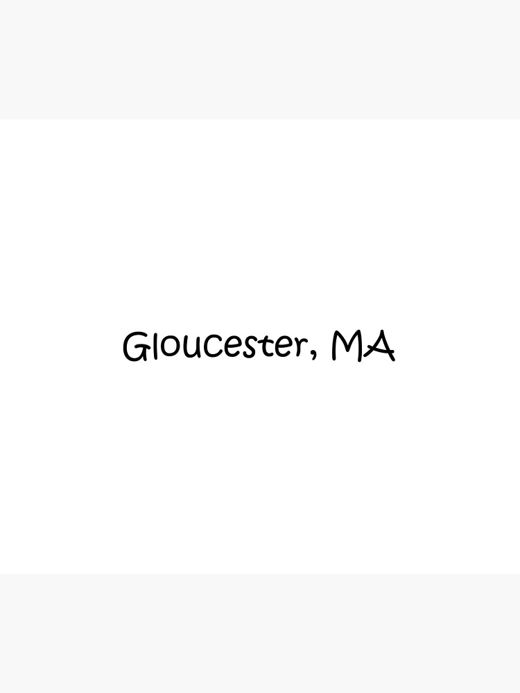 "Gloucester, MA" Poster for Sale by lukaskugler Redbubble