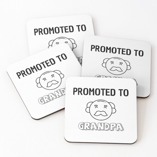 Item preview, Promoted to Grandpa designed and sold by Cami & Co. Design.
