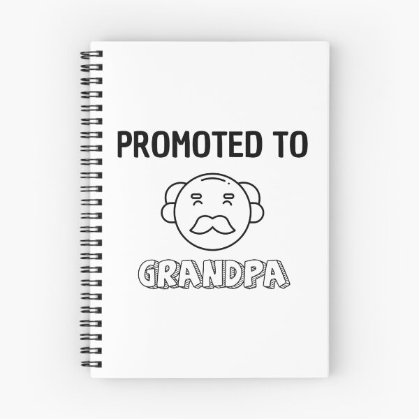 Item preview, Promoted to Grandpa designed and sold by Cami & Co. Design.
