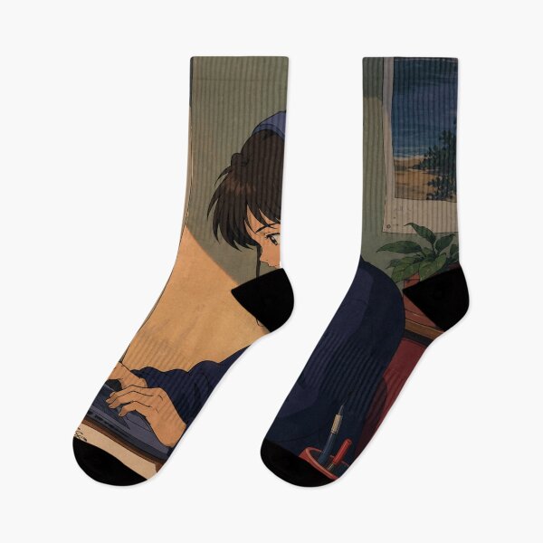 Item preview, Desk Setup - Anime Girl Aesthetic designed and sold by bapupa.