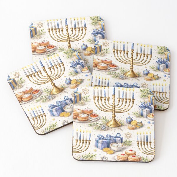 Item preview, Festival of Lights — The Hanukkah Menorah designed and sold by LuluLeb.