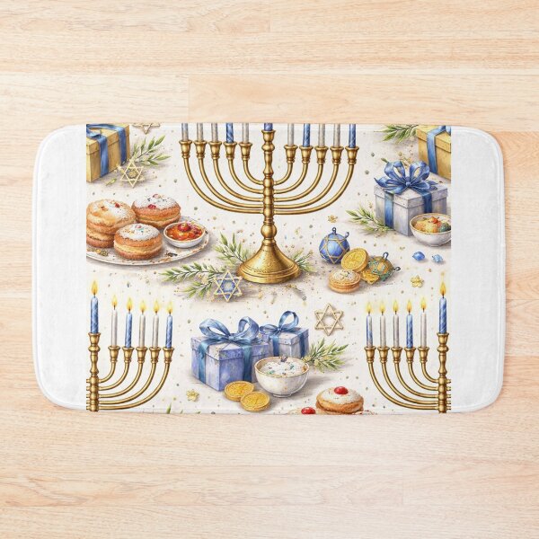 Item preview, Festival of Lights — The Hanukkah Menorah designed and sold by LuluLeb.