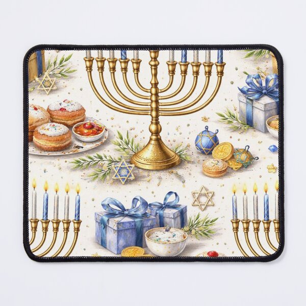 Item preview, Festival of Lights — The Hanukkah Menorah designed and sold by LuluLeb.