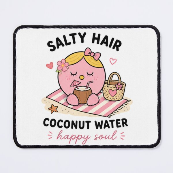 Item preview, Little Miss Salty Hair designed and sold by fadeinkstudio.