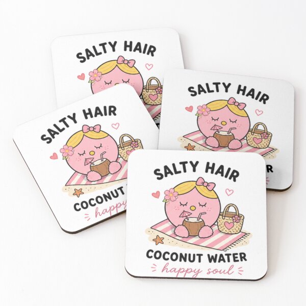 Item preview, Little Miss Salty Hair designed and sold by fadeinkstudio.