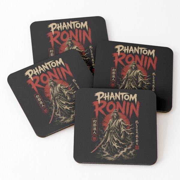 Item preview, Phantom Ronin | Retro Ghost Warrior designed and sold by CreativePrints3.
