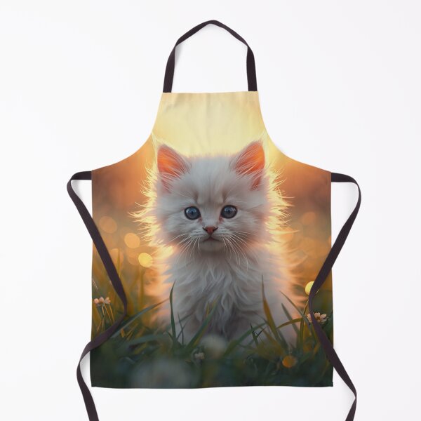 Item preview, Cute Fluffy White Kitten designed and sold by JulieSouster.