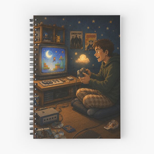 Item preview, Late Night Retro Gaming Dreams designed and sold by BigBrainPrints.