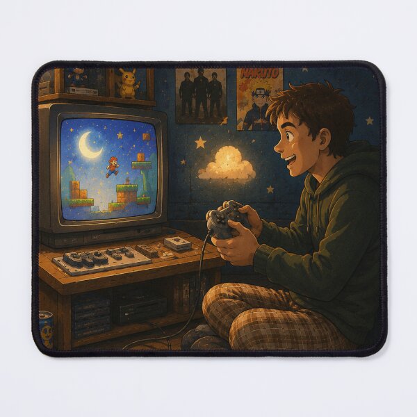 Item preview, Late Night Retro Gaming Dreams designed and sold by BigBrainPrints.