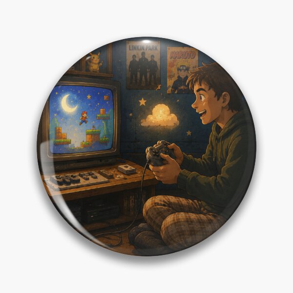 Item preview, Late Night Retro Gaming Dreams designed and sold by BigBrainPrints.