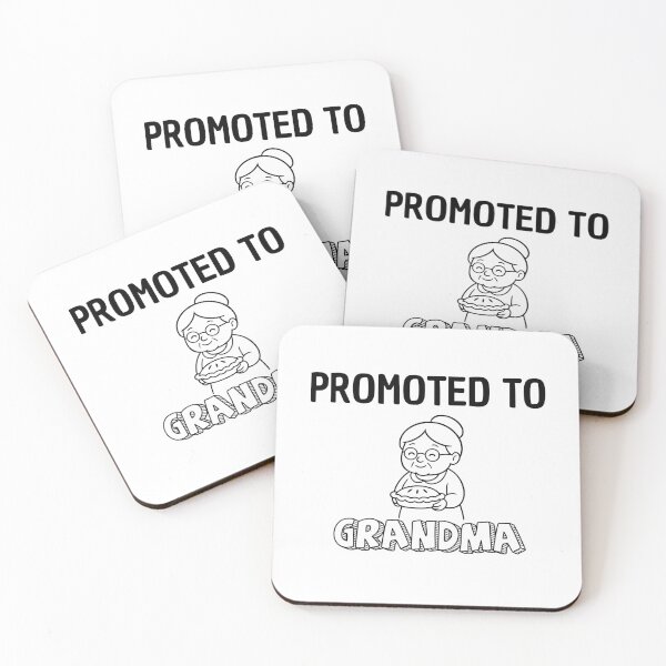 Item preview, Promoted to Grandma designed and sold by Cami & Co. Design.