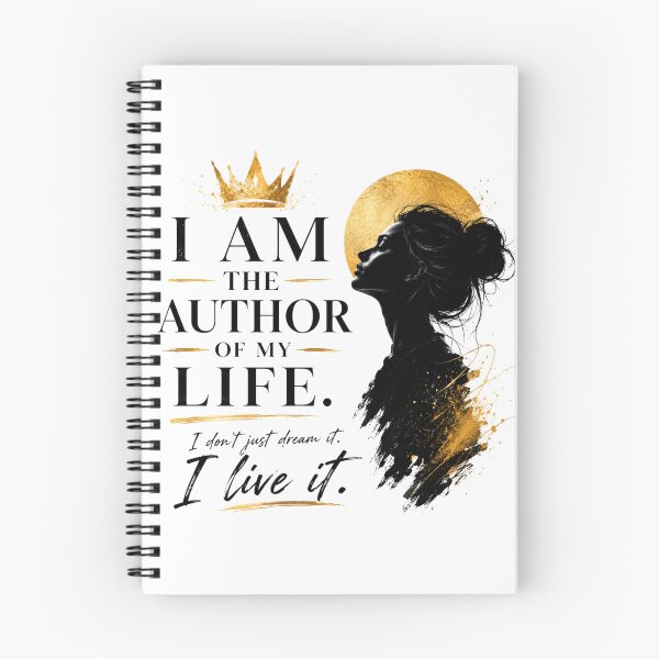 Item preview, Author of My Life: Golden Queen Empowerment designed and sold by KireaDesigns.