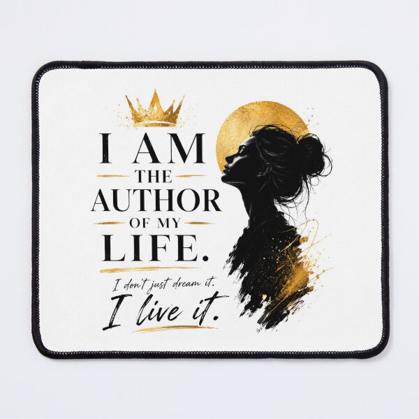 Item preview, Author of My Life: Golden Queen Empowerment designed and sold by KireaDesigns.