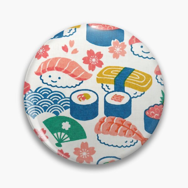 Item preview, Japanese style sushi pattern designed and sold by Jandedan.