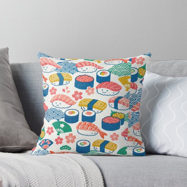 Item preview, Japanese style sushi pattern designed and sold by Jandedan.