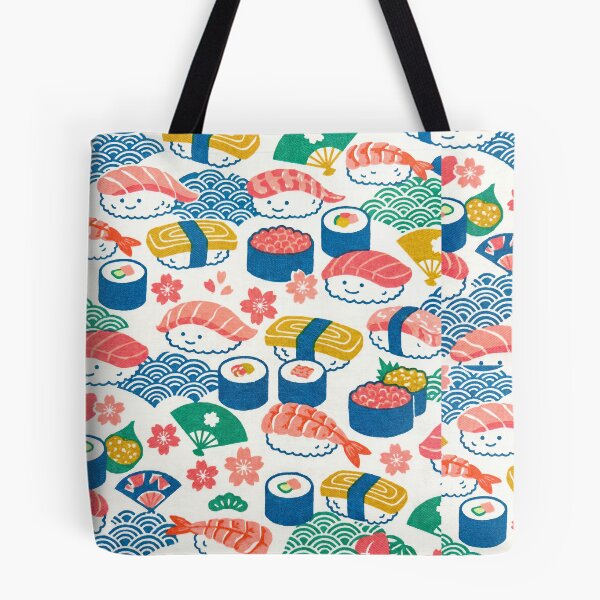Item preview, Japanese style sushi pattern designed and sold by Jandedan.