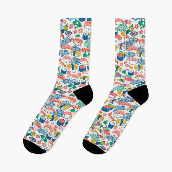 Item preview, Japanese style sushi pattern designed and sold by Jandedan.
