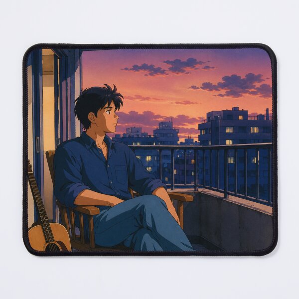 Item preview, Balcony Vibe - Classic Anime Aesthetic designed and sold by bapupa.
