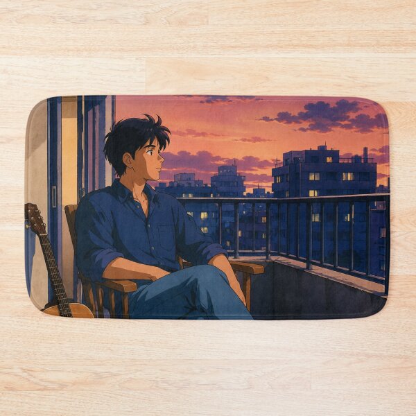 Item preview, Balcony Vibe - Classic Anime Aesthetic designed and sold by bapupa.