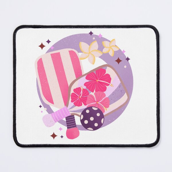 Item preview, Tropical Pickleball Paddles - pink and purple designed and sold by Home Cyn Home.