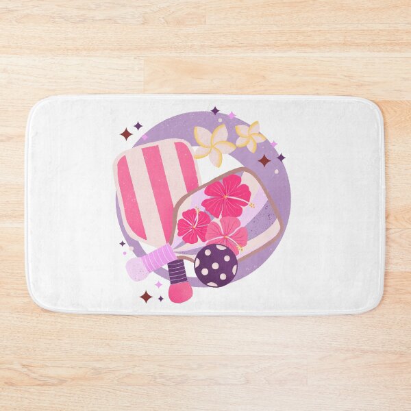 Item preview, Tropical Pickleball Paddles - pink and purple designed and sold by Home Cyn Home.